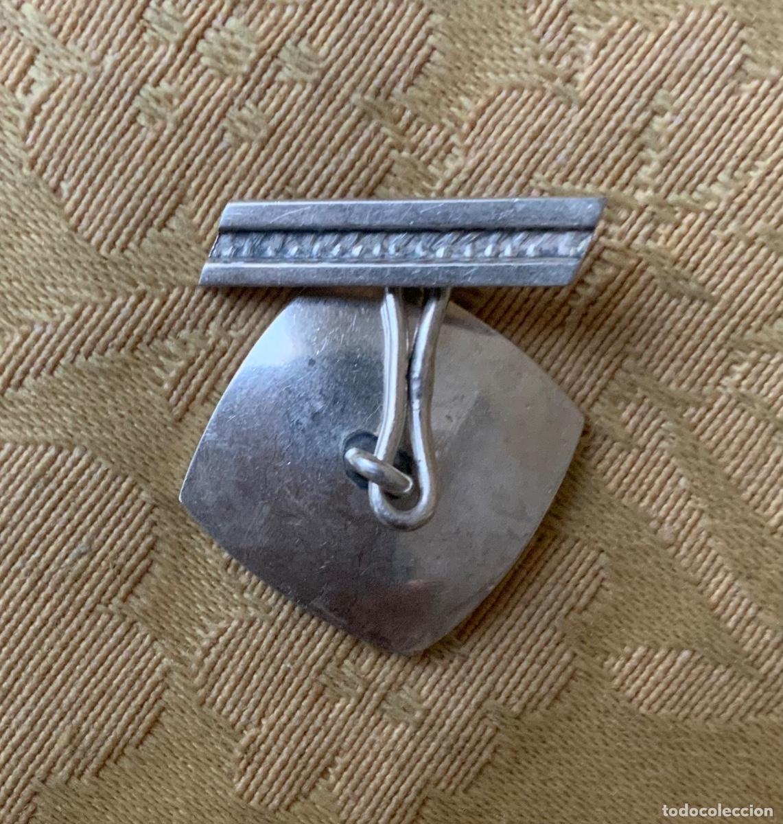 Vintage: GEMELOS DE PLATA HECHOS A MANO - Foto 12