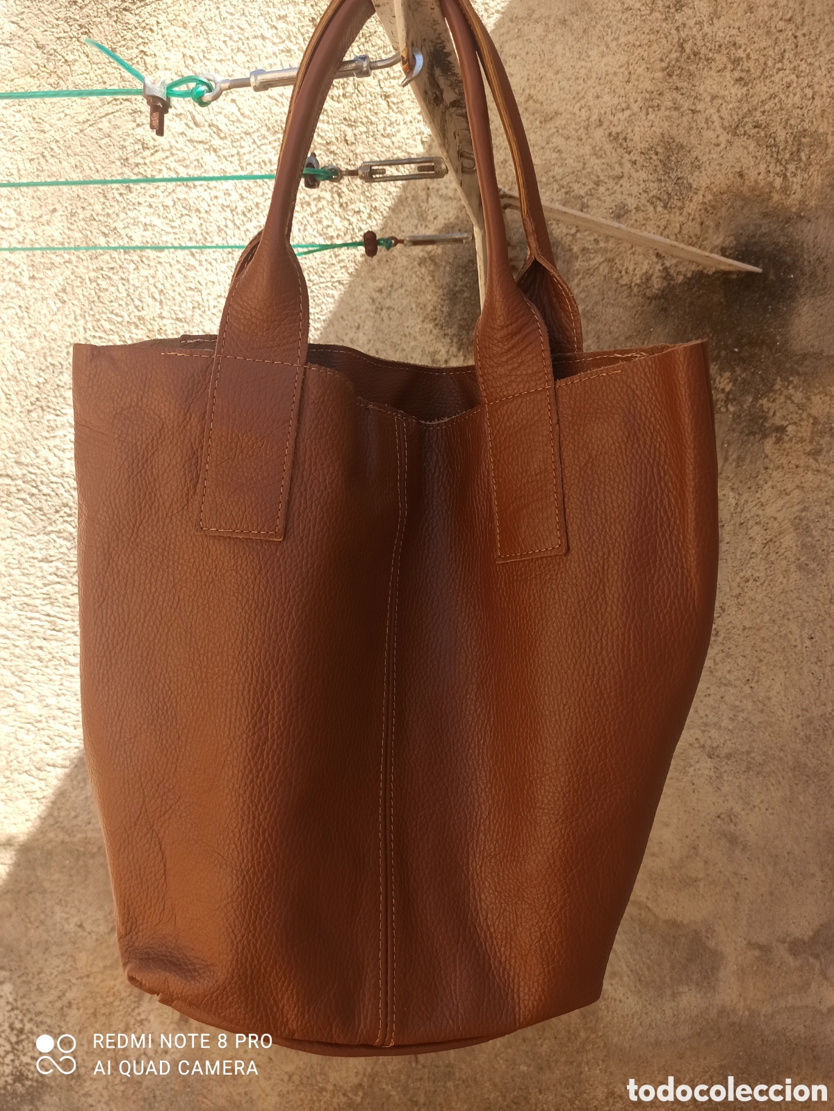 Vintage: Bolso 100% piel, impecable - Foto 4
