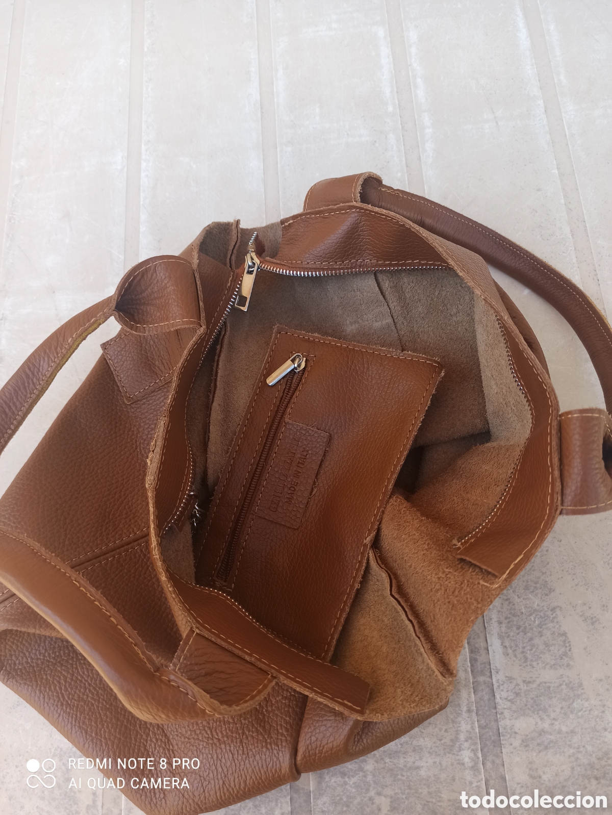 Vintage: Bolso 100% piel, impecable - Foto 6