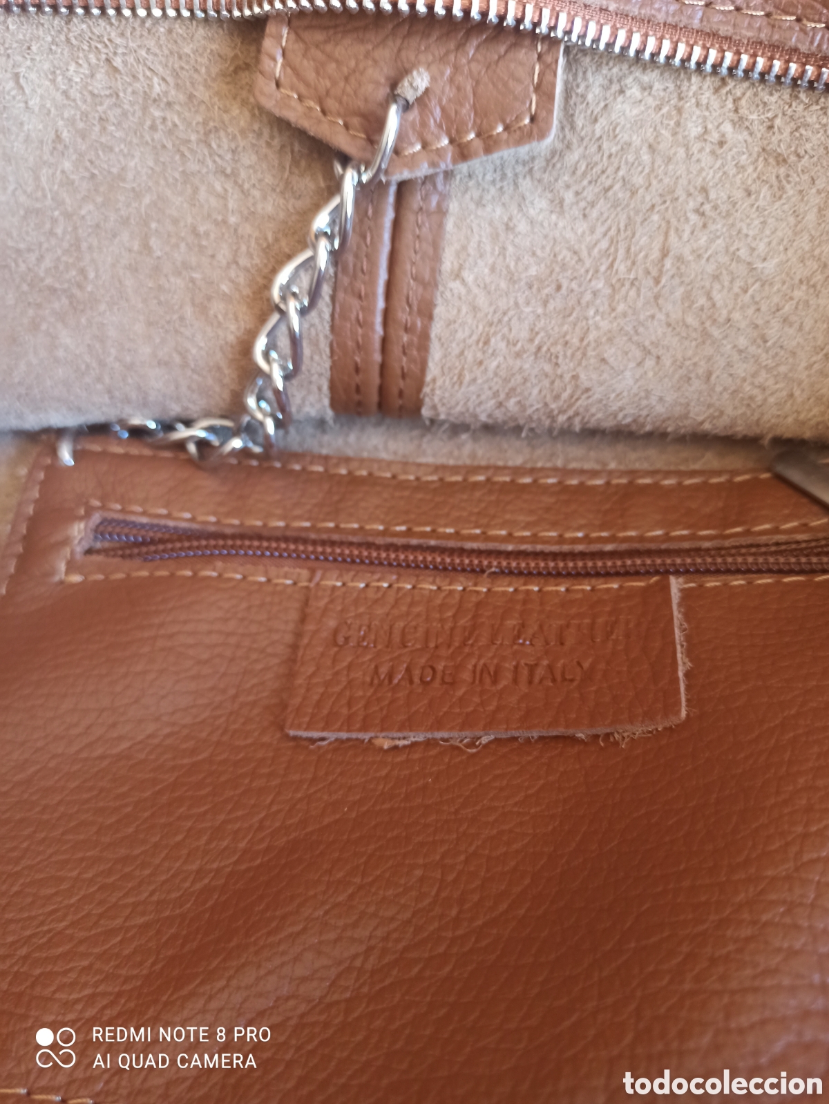 Vintage: Bolso 100% piel, impecable - Foto 8