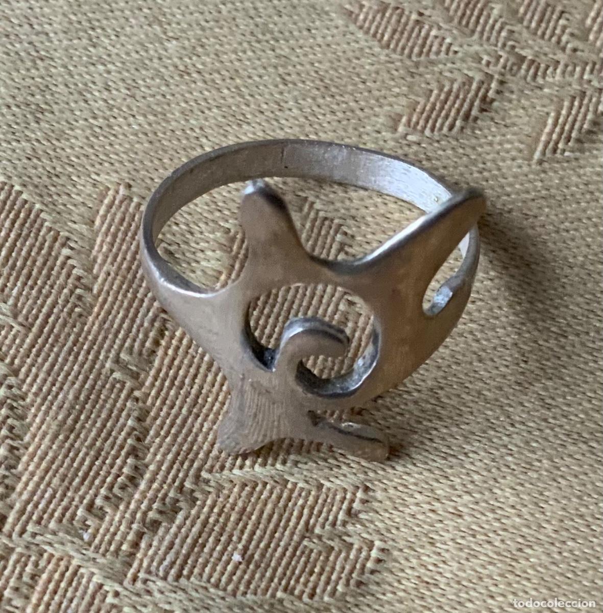 Vintage: ANILLO DE PLATA SOL - Foto 1