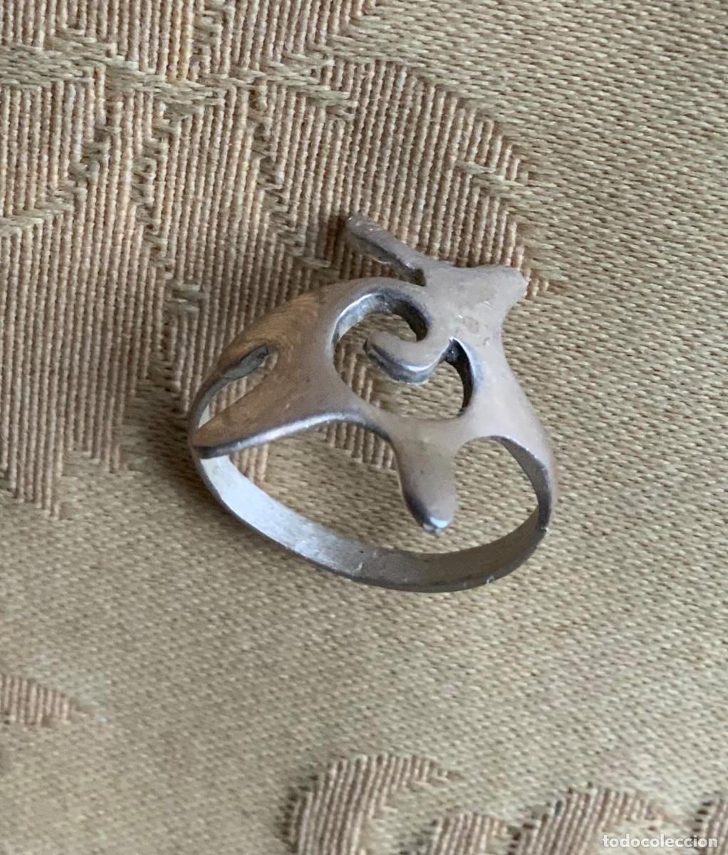 Vintage: ANILLO DE PLATA SOL - Foto 4