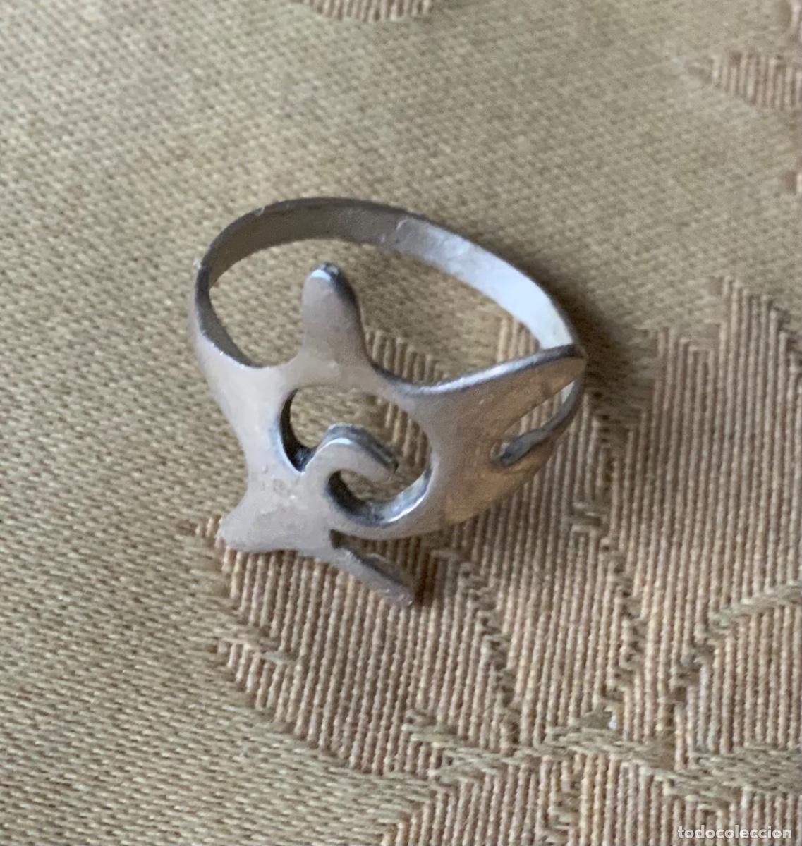 Vintage: ANILLO DE PLATA SOL - Foto 5
