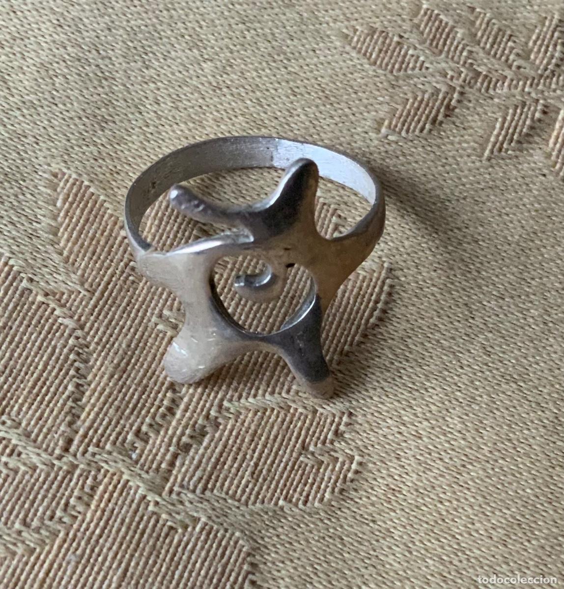 Vintage: ANILLO DE PLATA SOL - Foto 6