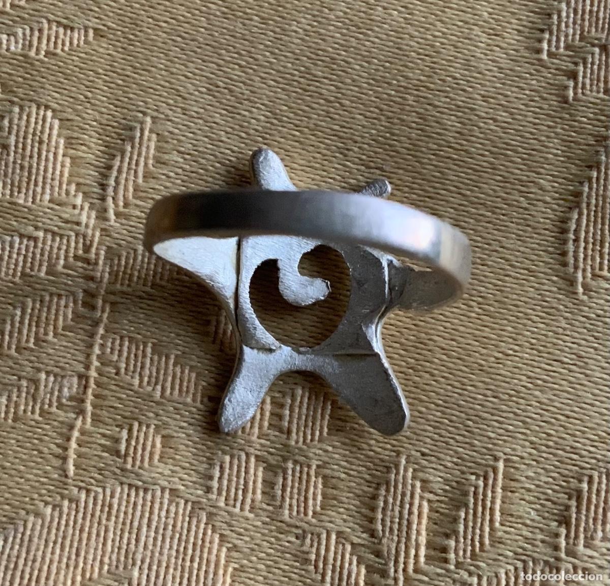 Vintage: ANILLO DE PLATA SOL - Foto 8