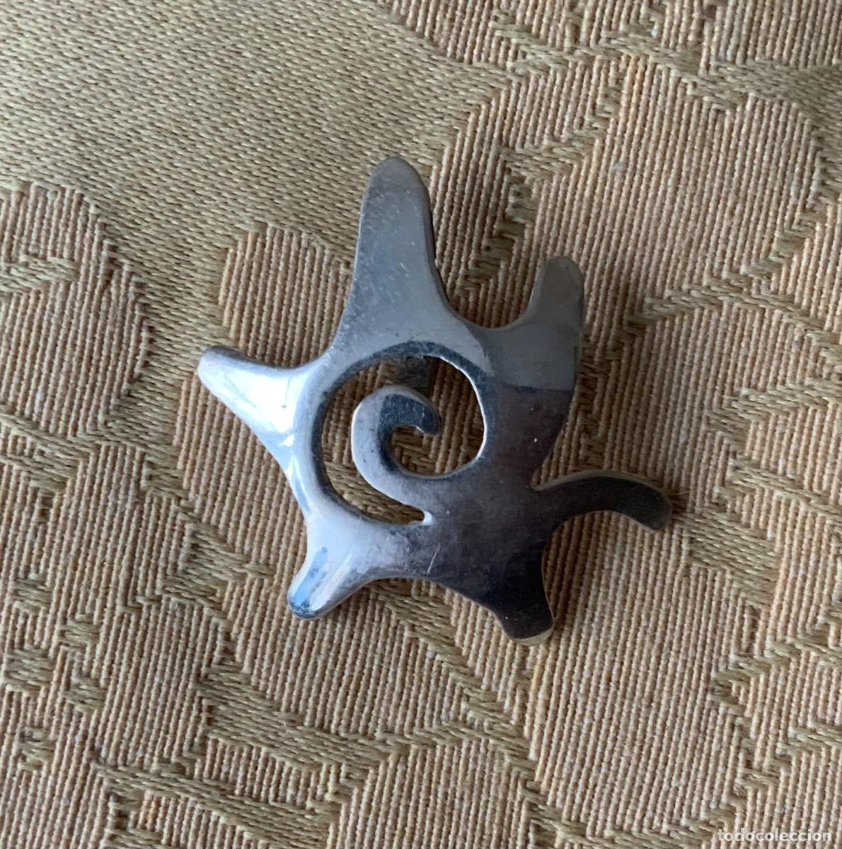 Vintage: COLGANTE DE PLATA SOL - Foto 4