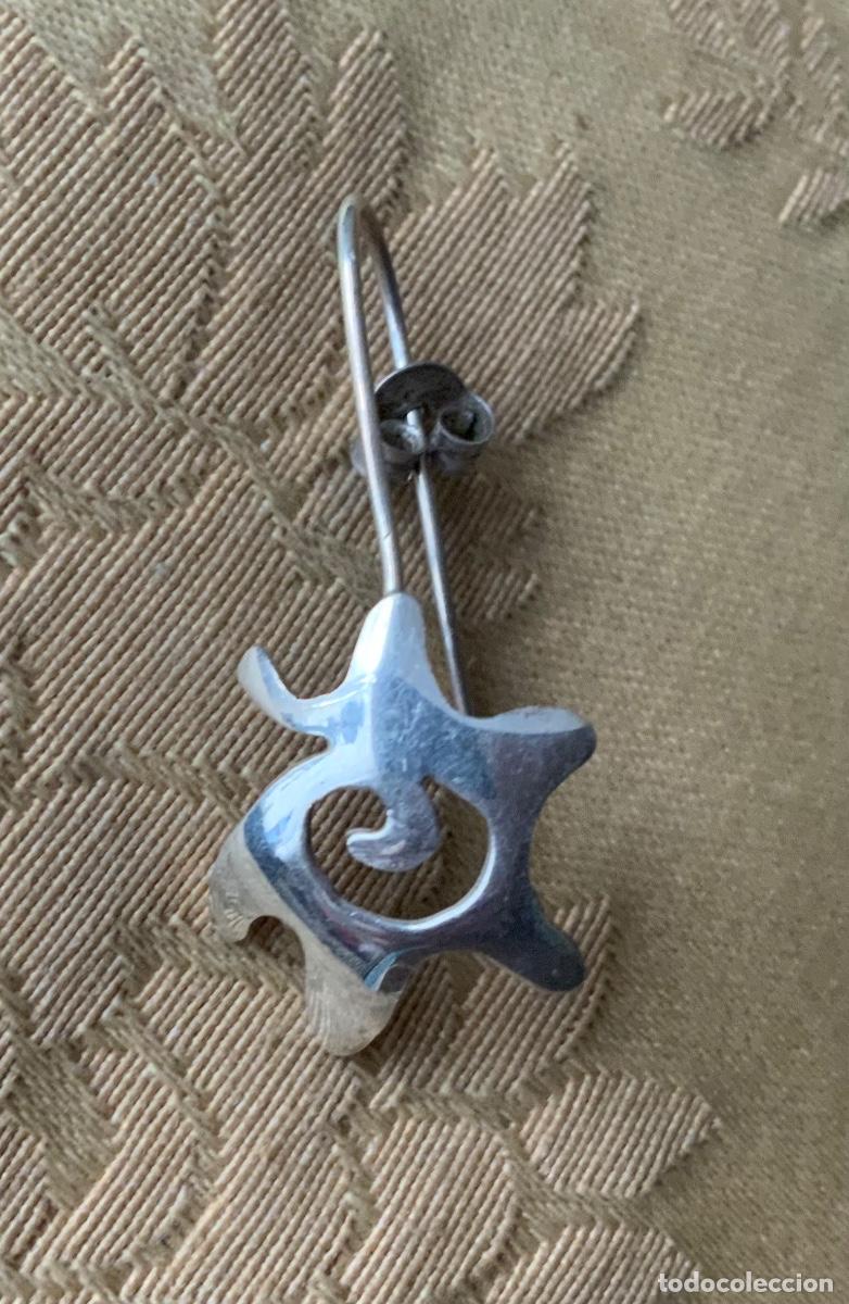 Vintage: PENDIENTES DE PLATA SOL - Foto 2