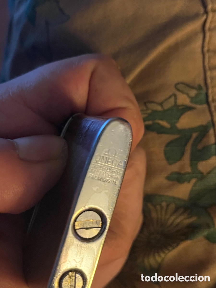 Vintage: Encendedor Omega a&ntilde;os 40. - Foto 3