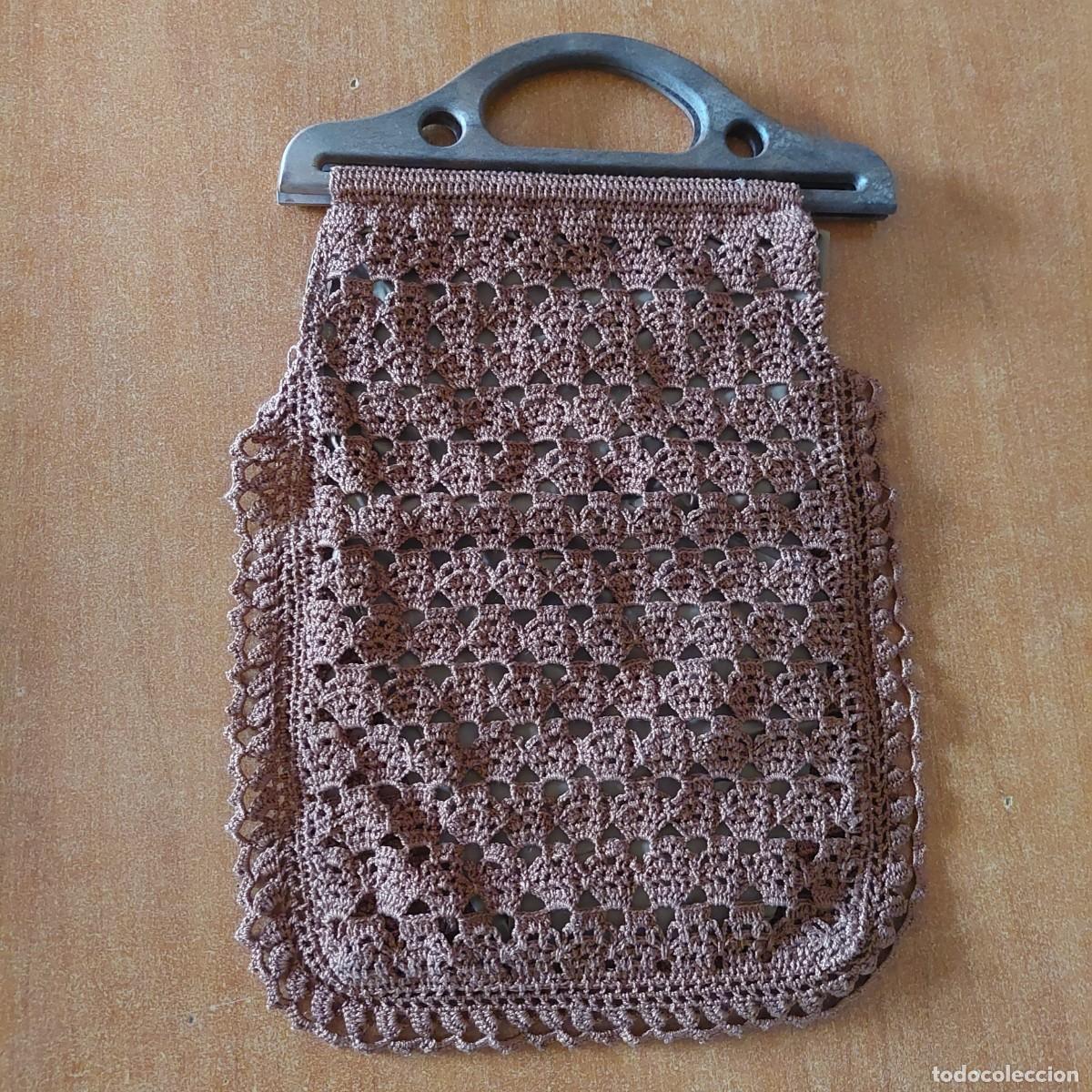 Vintage: Bolsa de la compra vintage de costura - Foto 1