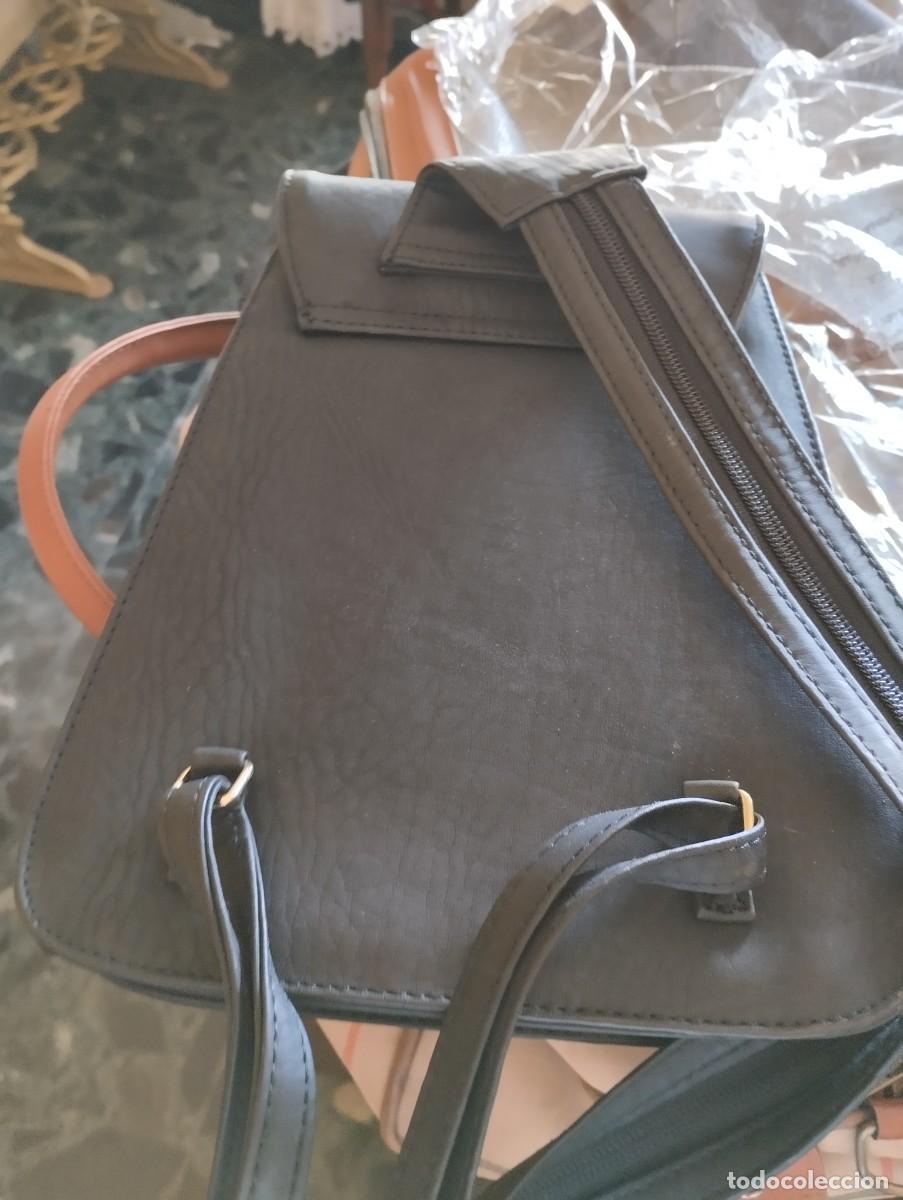 Vintage: Bolso de cuero - Foto 3