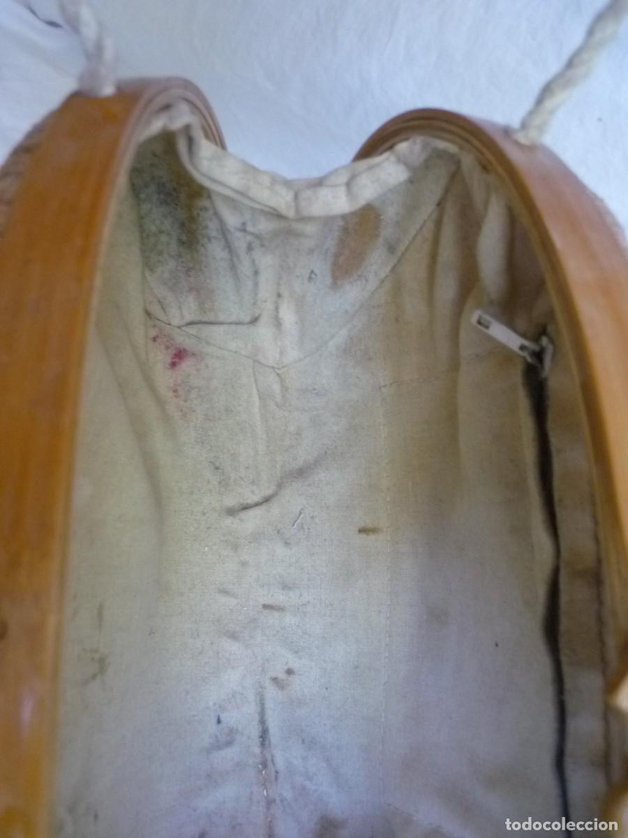 Vintage: Antiguo bolso de bamb&uacute; y mimbre - Foto 10