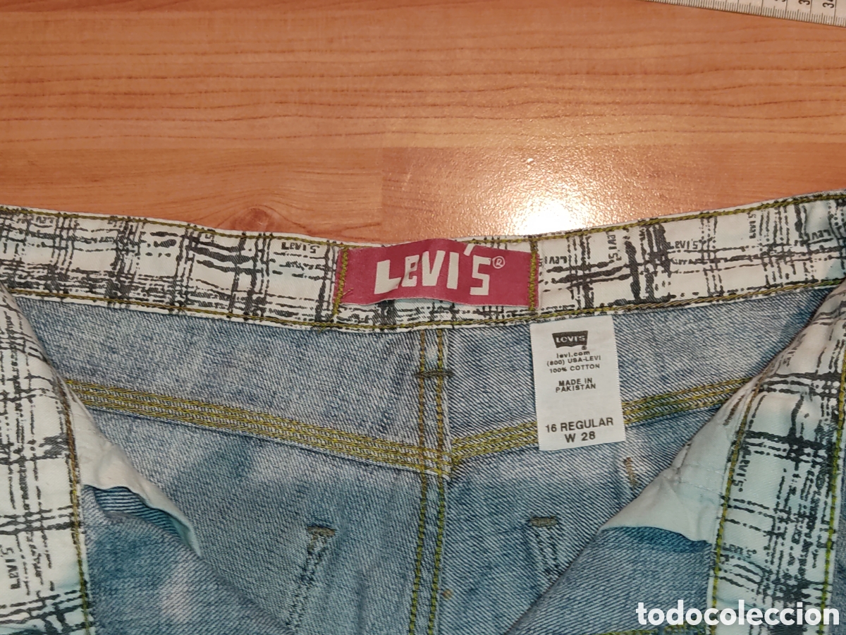 Vintage: Pantalones vaqueros cortos Levis & Levi&acute;s - Foto 7