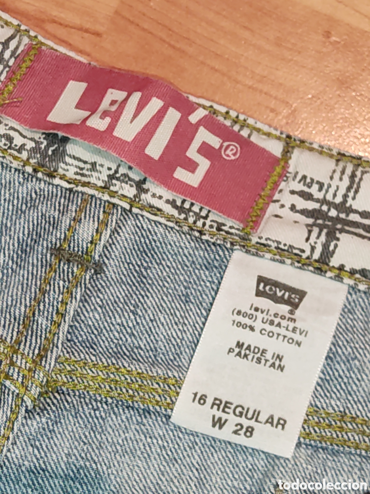 Vintage: Pantalones vaqueros cortos Levis & Levi&acute;s - Foto 8
