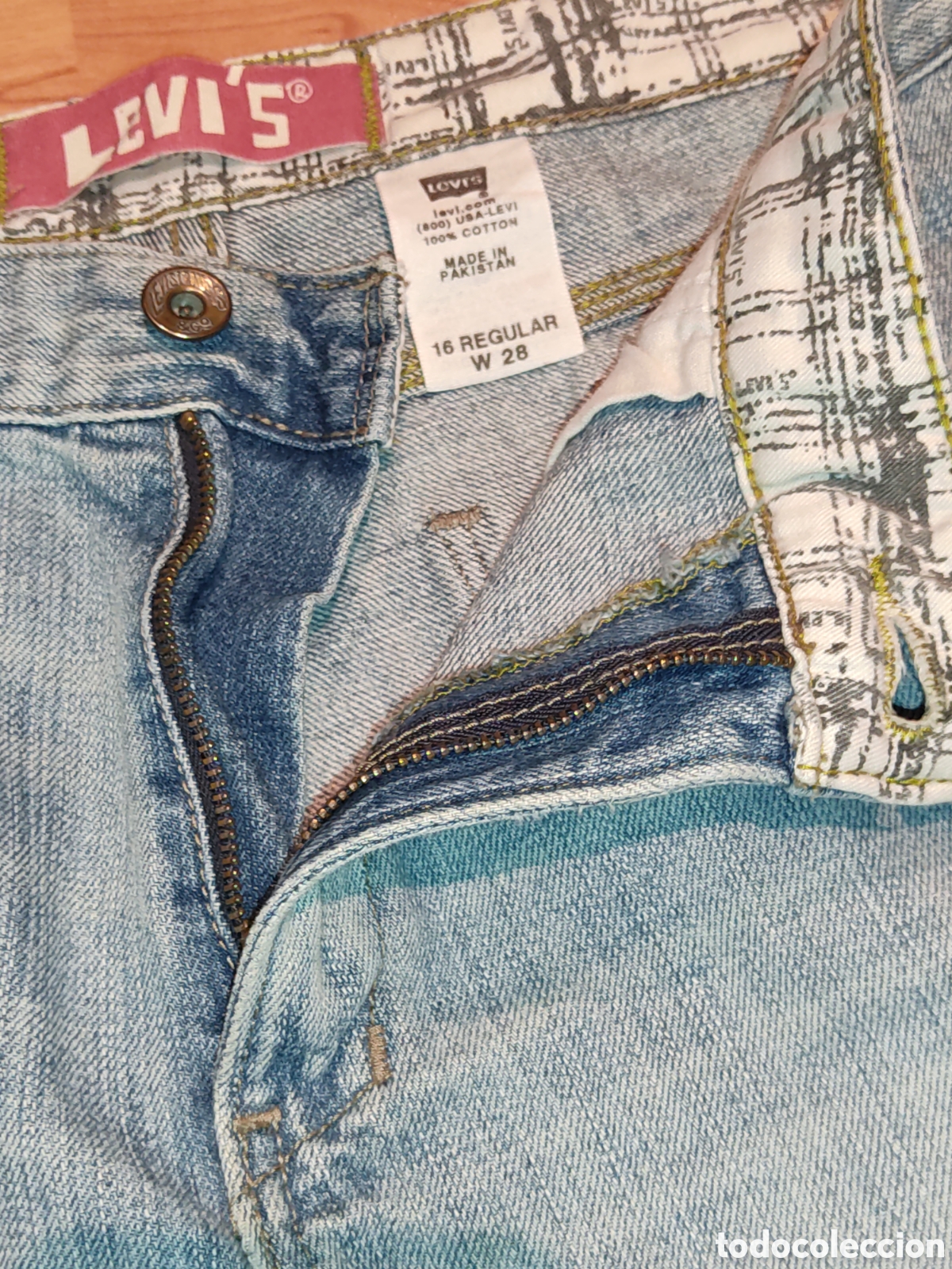 Vintage: Pantalones vaqueros cortos Levis & Levi&acute;s - Foto 10