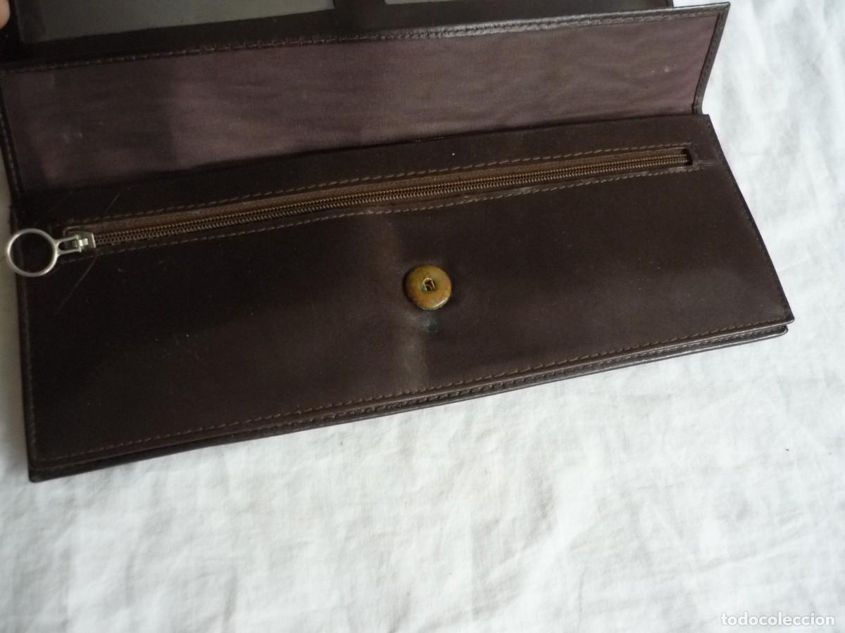 Vintage: Antigua cartera de piel - Foto 6