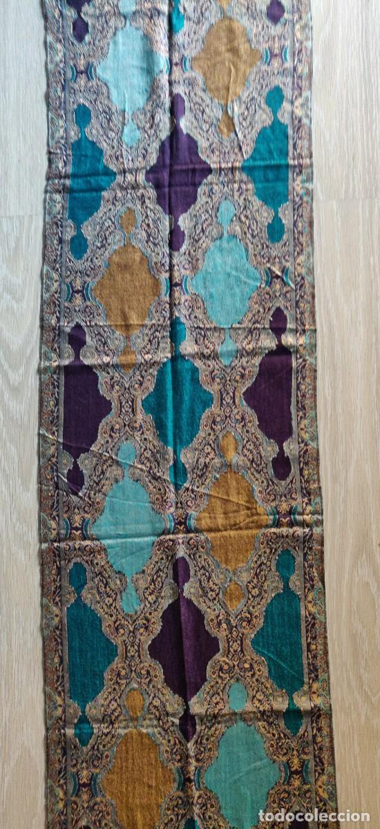 Vintage: Pasmina Sra. Dibujos Indus. - Foto 1