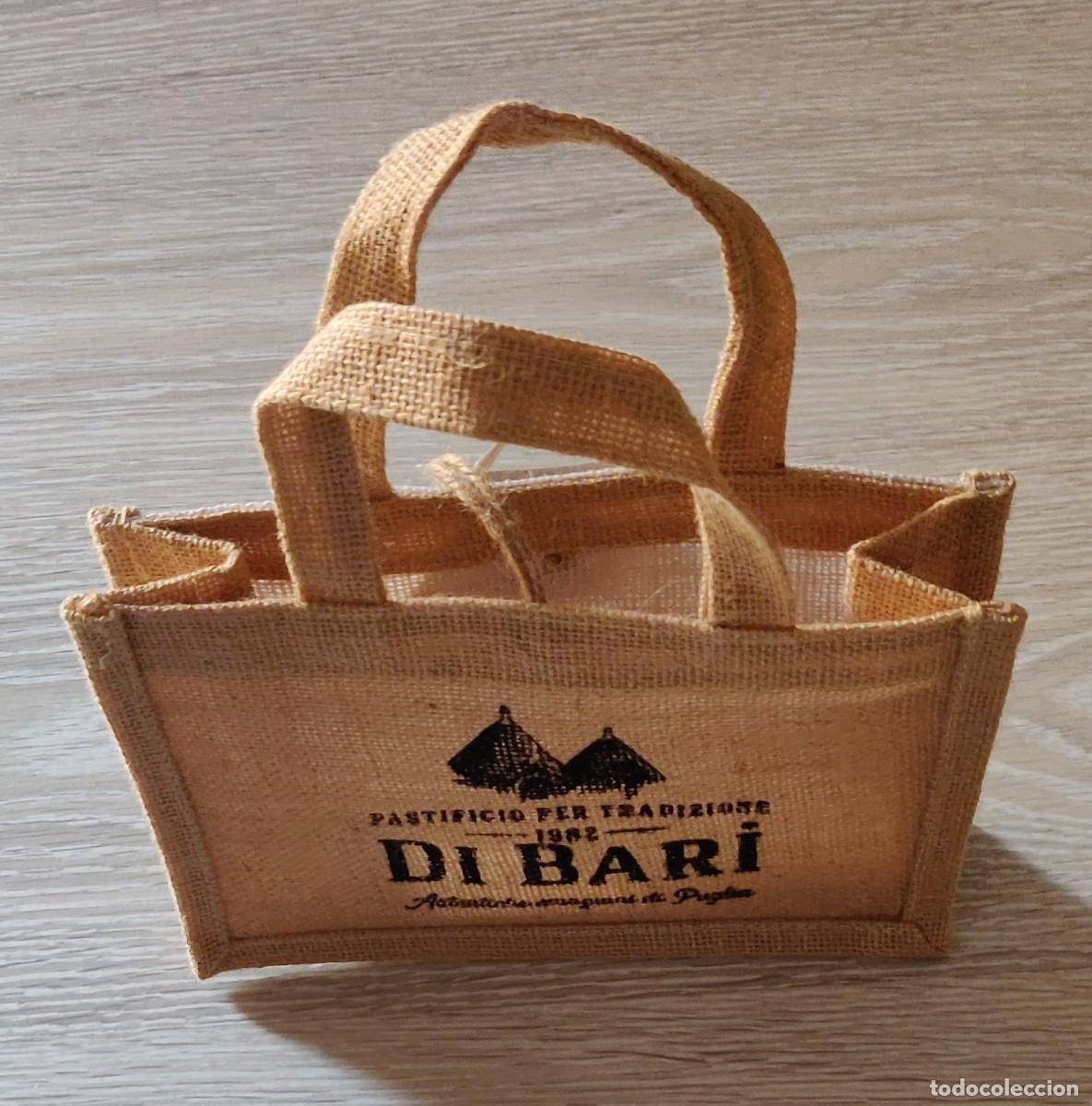 Vintage: Bolso de tela de saco. - Foto 3