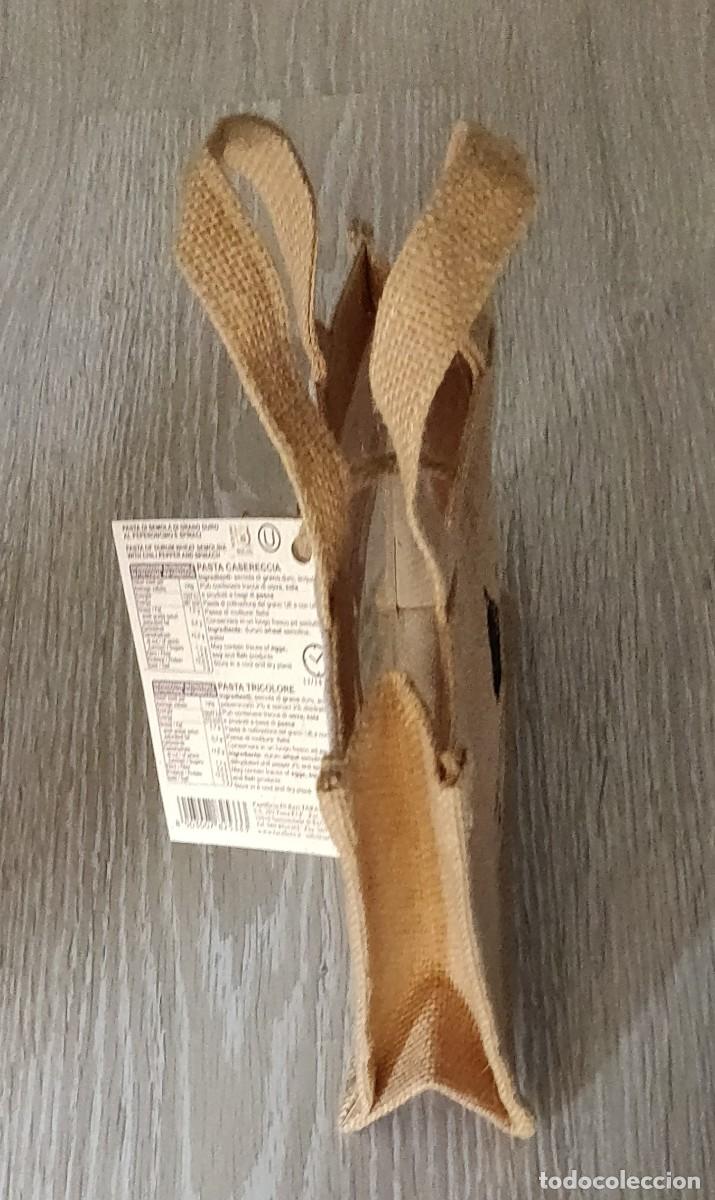 Vintage: Bolso de tela de saco. - Foto 4