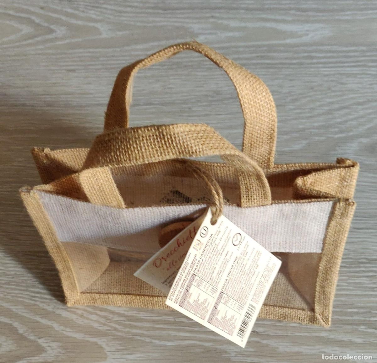 Vintage: Bolso de tela de saco. - Foto 5