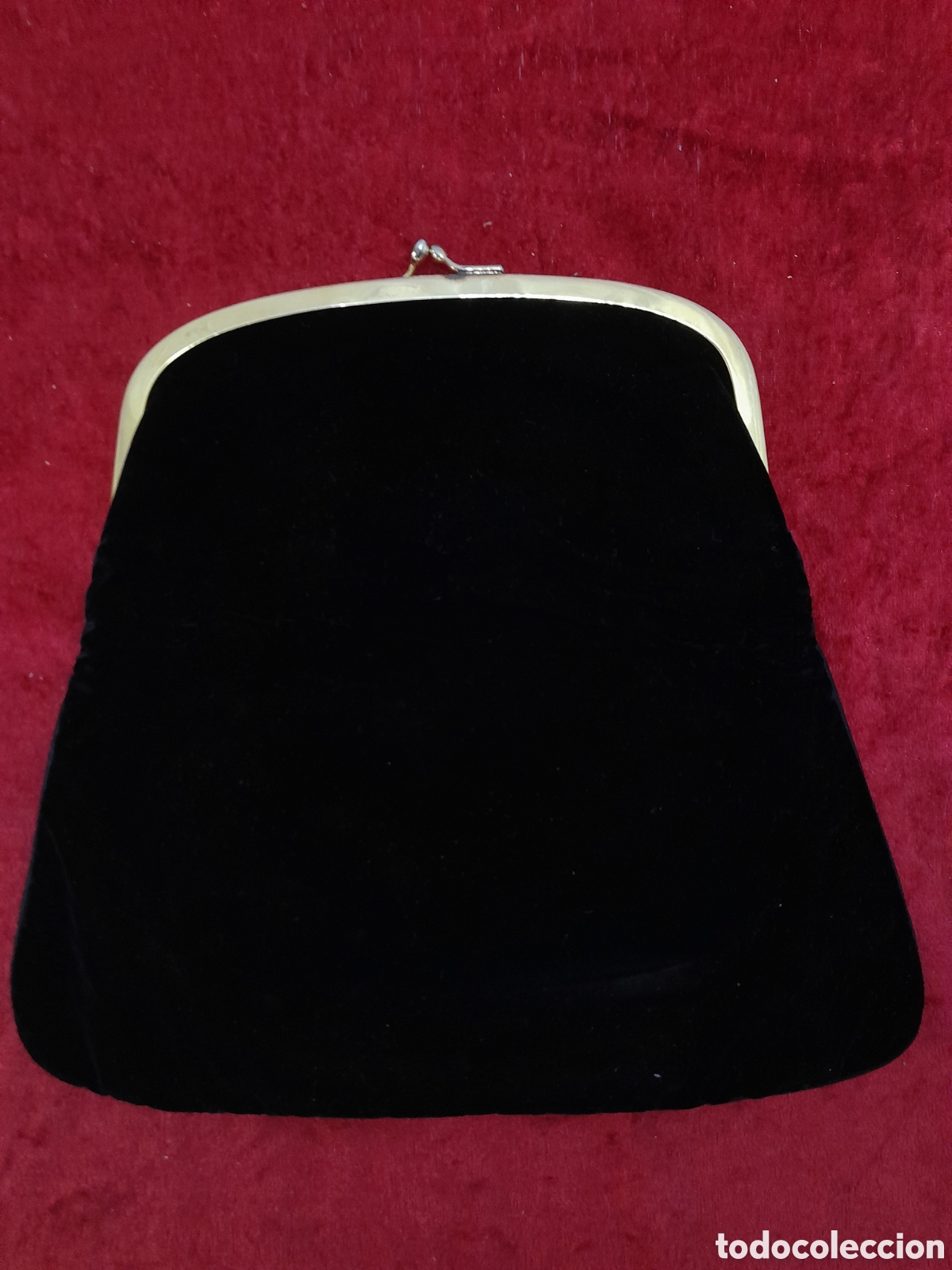 Vintage: BL-51. BOLSO DE MANO DE TERCIOPELO - Foto 4