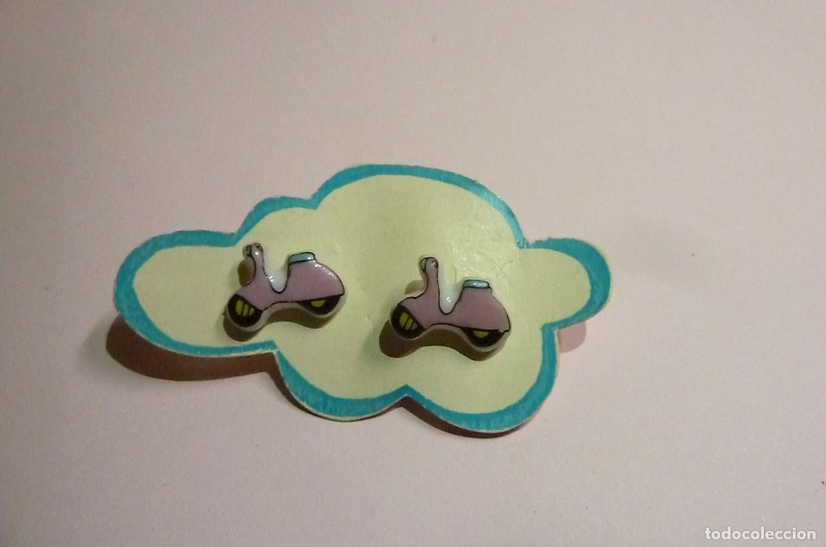 Vintage: Pendientes Masster Line. Vespa rosa - Foto 1