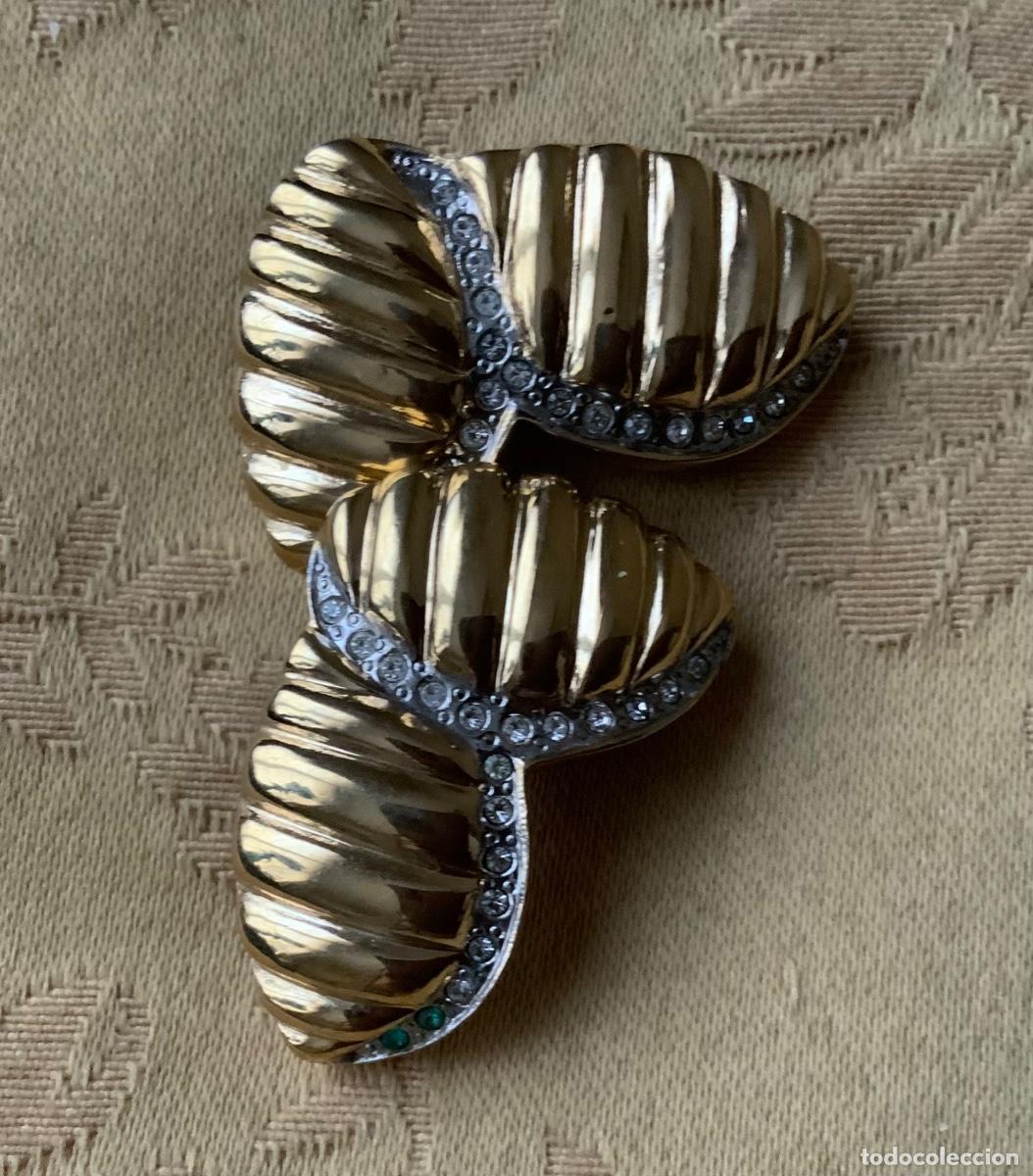 Vintage: PENDIENTES A&Ntilde;O 70 DORADOS - Foto 1