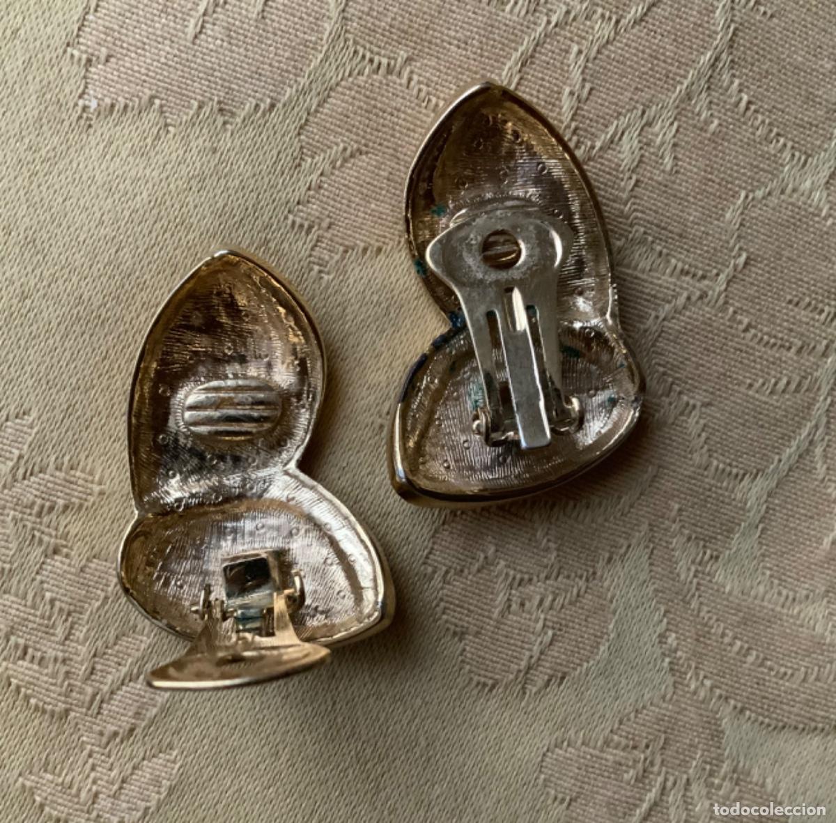 Vintage: PENDIENTES A&Ntilde;O 70 DORADOS - Foto 6