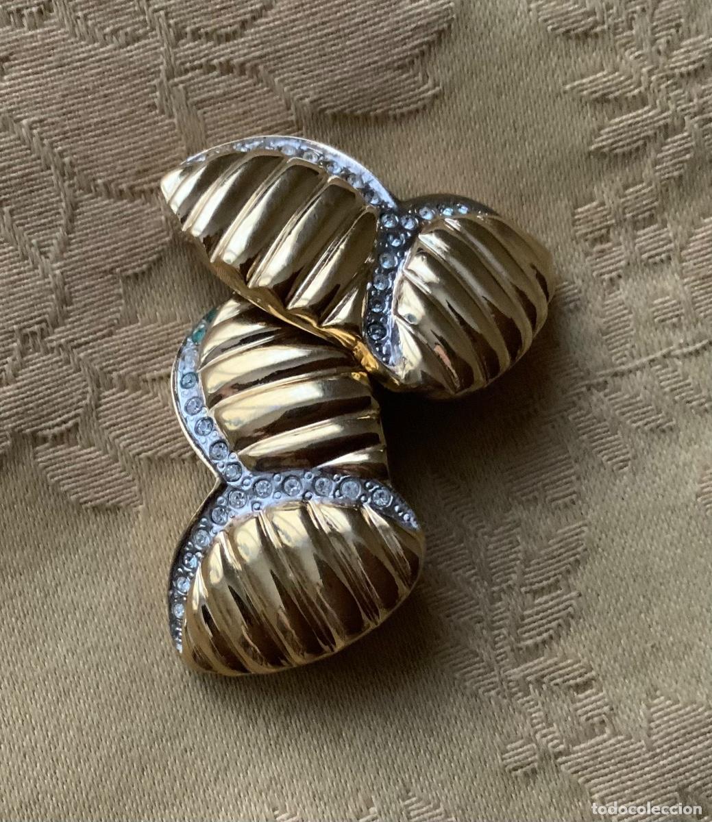 Vintage: PENDIENTES A&Ntilde;O 70 DORADOS - Foto 7