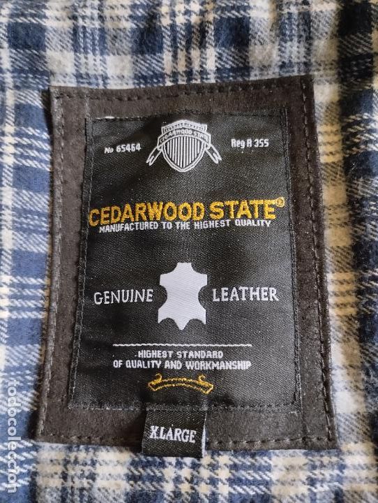 Vintage: CHAQUETA DE CUERO - Foto 6