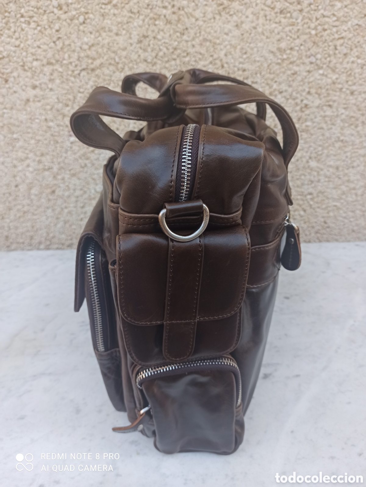 Vintage: Malet&iacute;n unisex de piel. Kitbuck - Foto 5