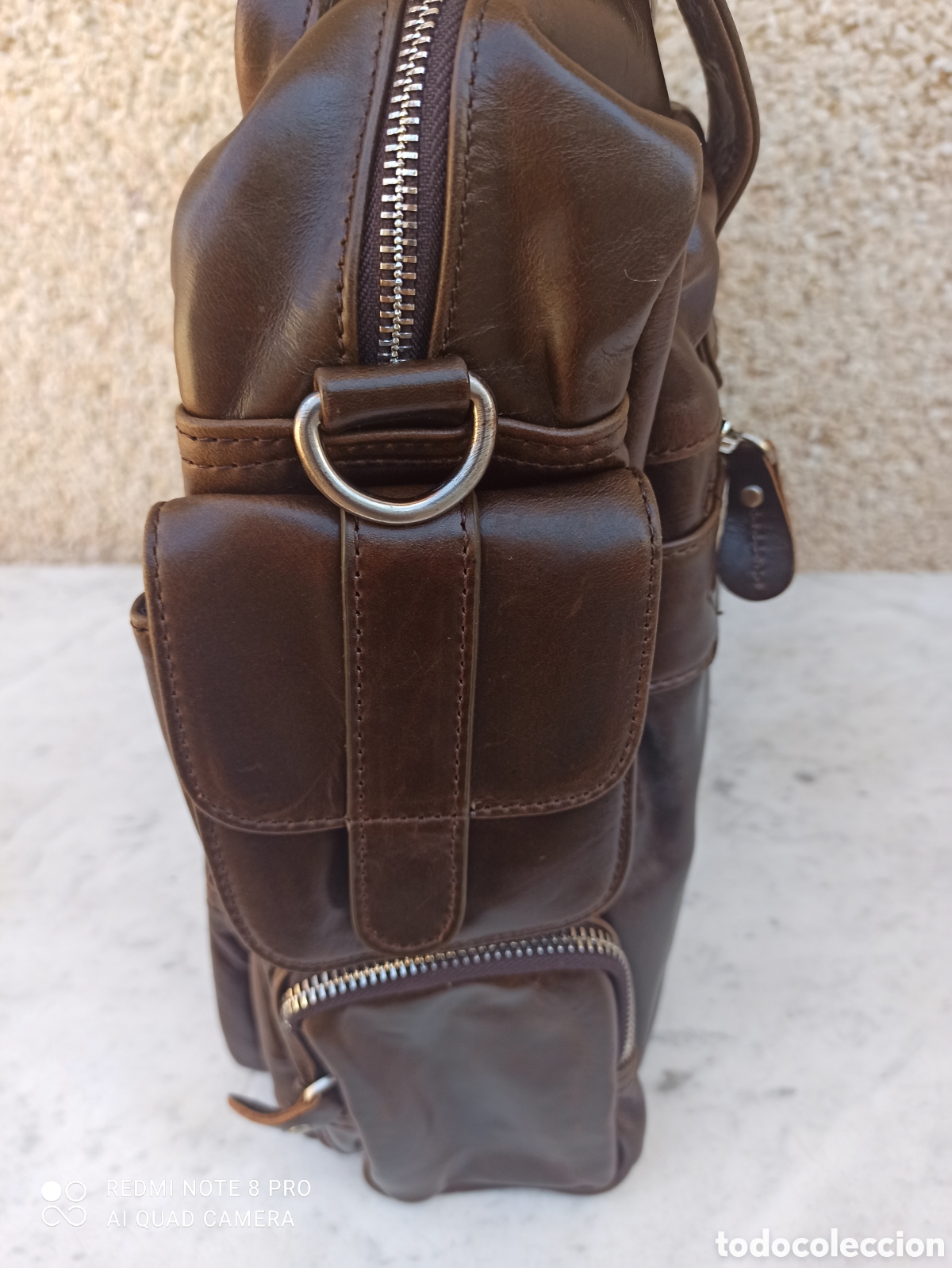 Vintage: Malet&iacute;n unisex de piel. Kitbuck - Foto 12