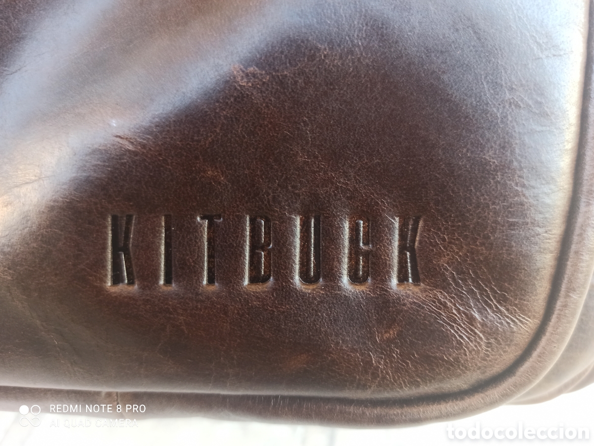 Vintage: Malet&iacute;n unisex de piel. Kitbuck - Foto 19