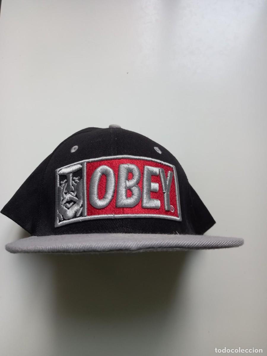 Vintage: Gorra negra OBEY - Foto 2