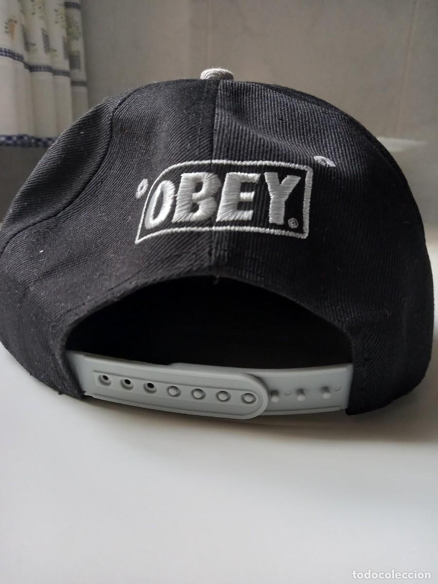 Vintage: Gorra negra OBEY - Foto 3