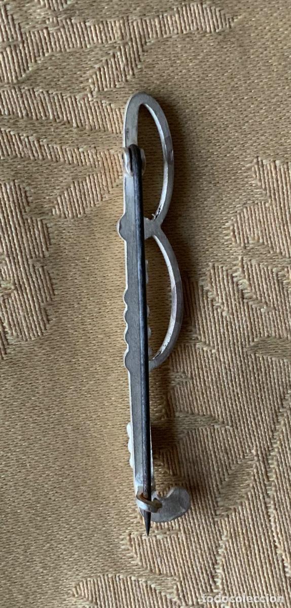 Vintage: BROCHE DE PLATA PALO DE GOLF - Foto 7