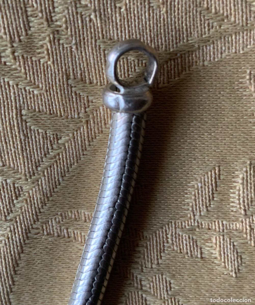 Vintage: ANTIGUA PULSERA DE PLATA, CORD&Oacute;N - Foto 5
