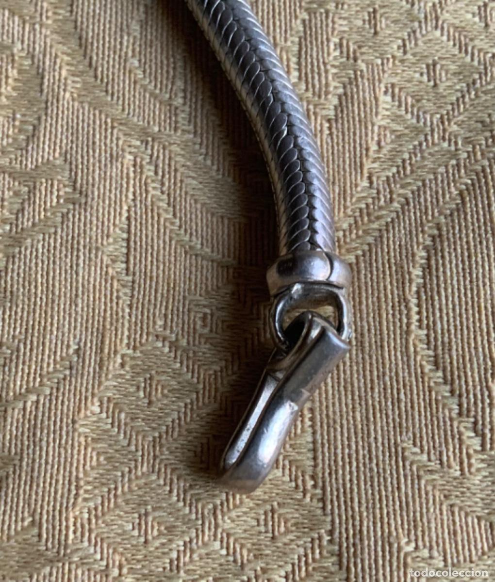 Vintage: ANTIGUA PULSERA DE PLATA, CORD&Oacute;N - Foto 7