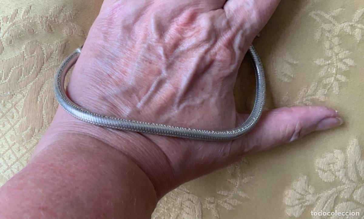 Vintage: ANTIGUA PULSERA DE PLATA, CORD&Oacute;N - Foto 9