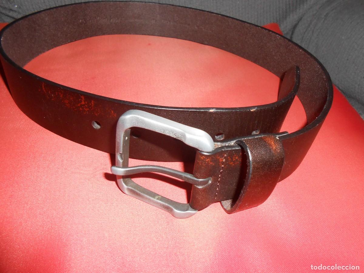 Vintage: Cintur&oacute;n de piel -CALVIN KLEAN JEANS - Foto 2