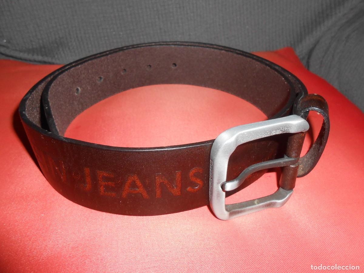 Vintage: Cintur&oacute;n de piel -CALVIN KLEAN JEANS - Foto 3
