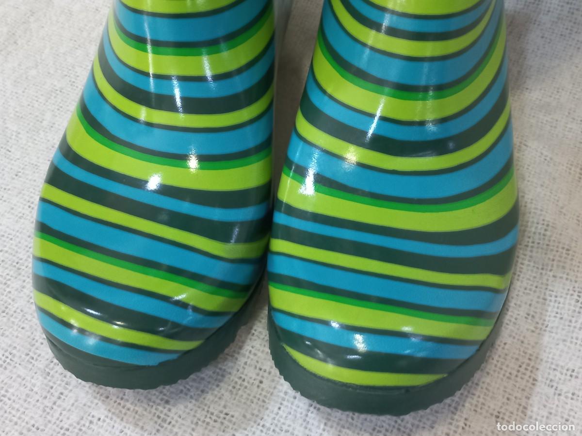 Vintage: BOTAS DE AGUA &uml;AGATHA RU&Iacute;Z DE LA PRADA&uml; verde - Foto 6