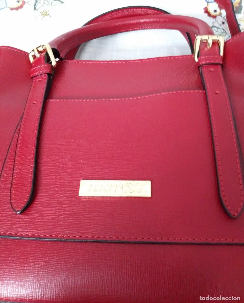 Vintage: BOLSO ROJO DE PIEL - DEINES - Foto 3