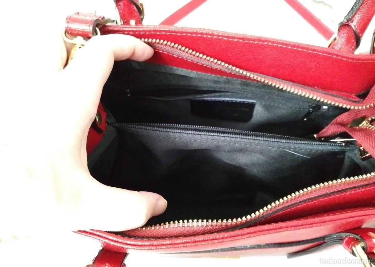 Vintage: BOLSO ROJO DE PIEL - DEINES - Foto 11