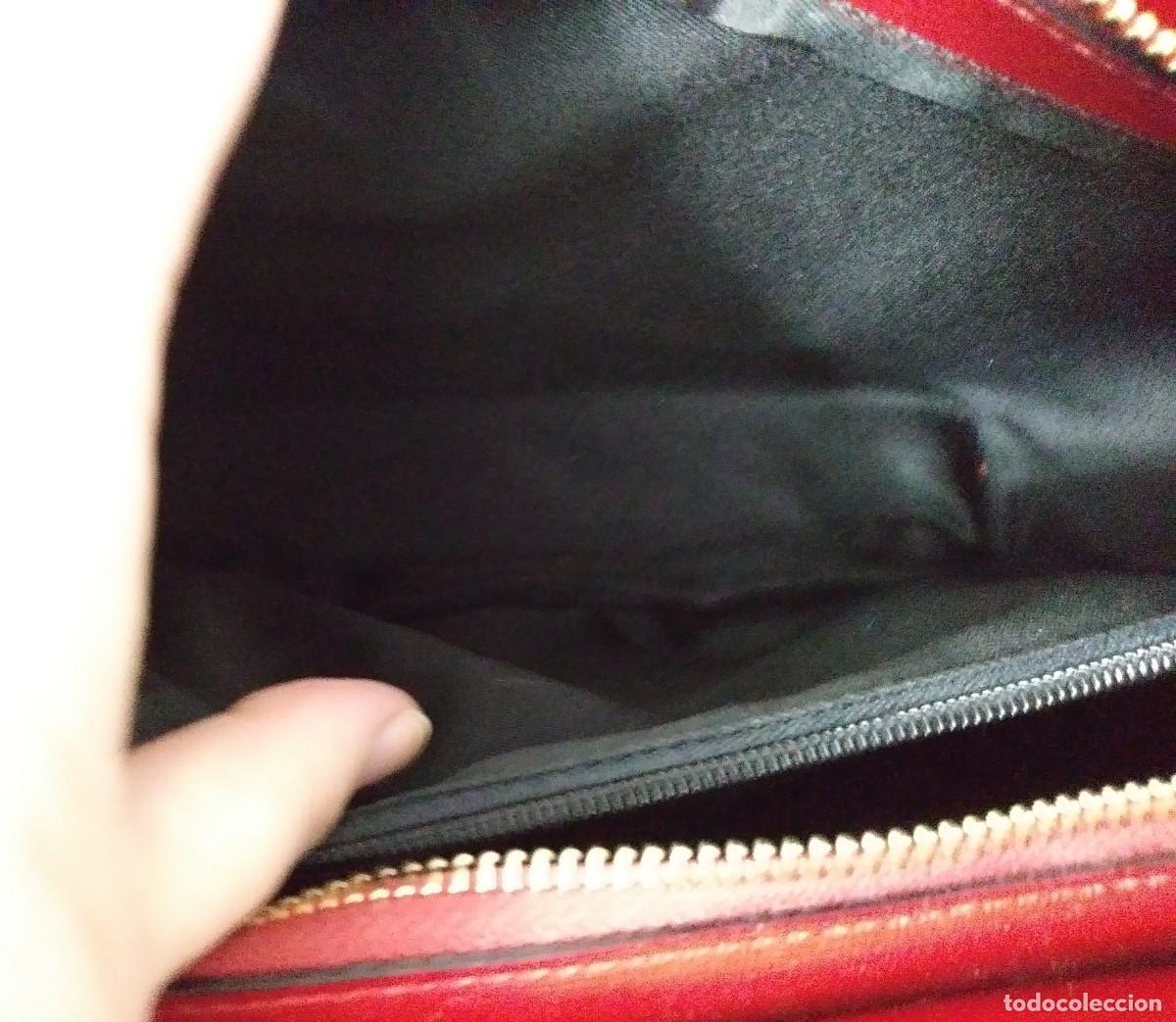 Vintage: BOLSO ROJO DE PIEL - DEINES - Foto 12