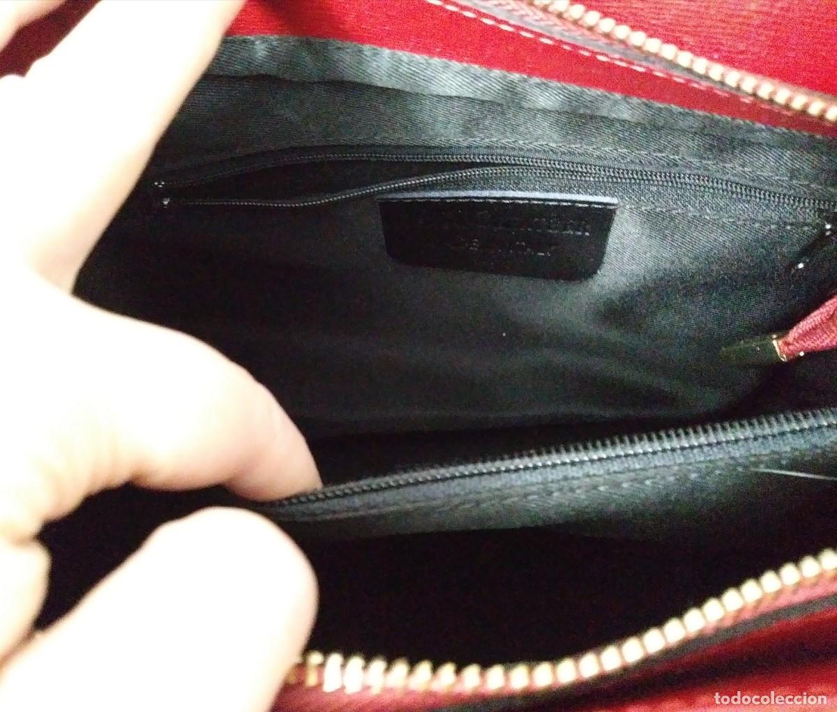 Vintage: BOLSO ROJO DE PIEL - DEINES - Foto 13