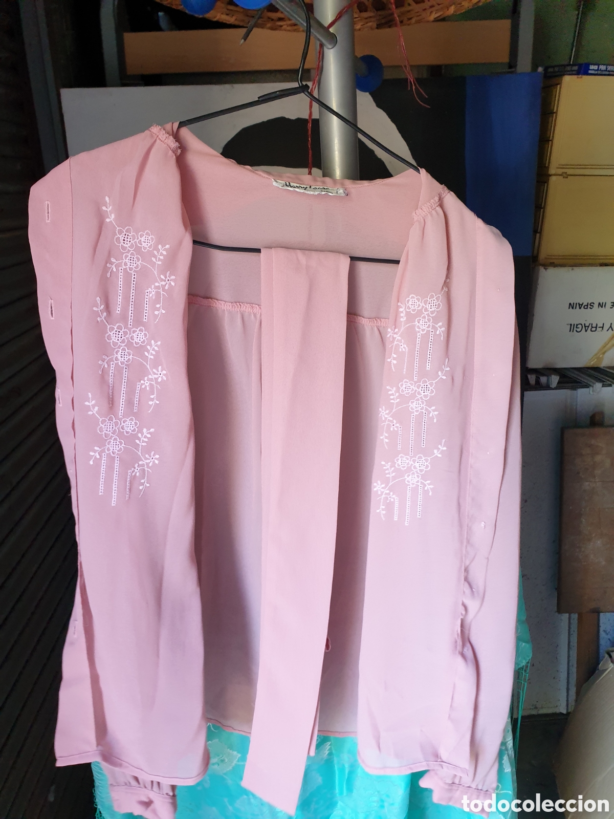 Vintage: CHAQUETA ROSA HARRY LAUSE PARIS - Foto 3