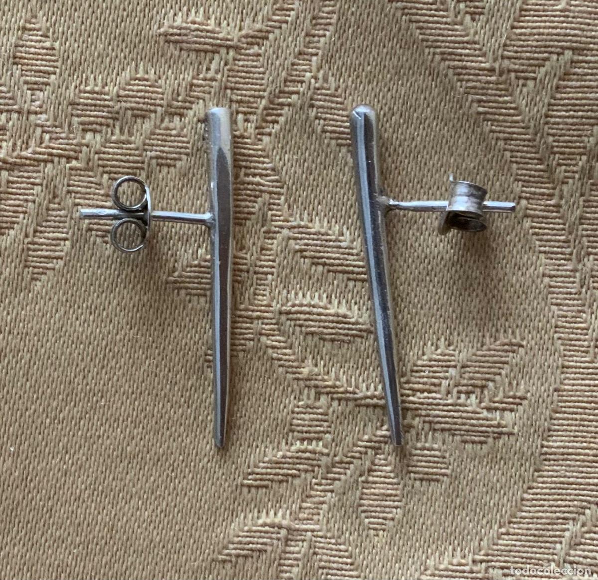 Vintage: PENDIENTES PLATA LEY - Foto 2
