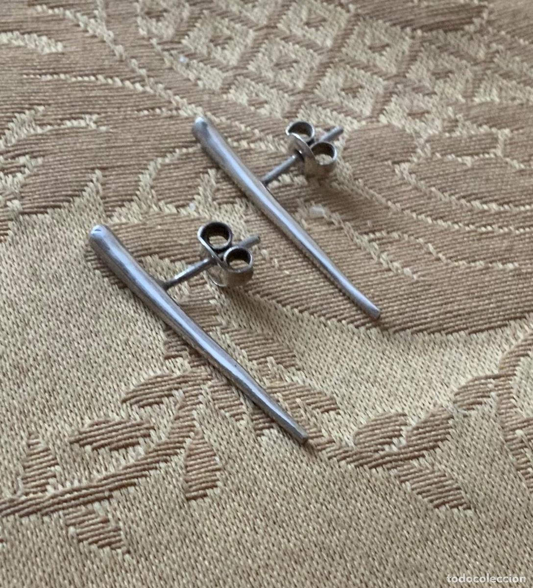 Vintage: PENDIENTES PLATA LEY - Foto 4