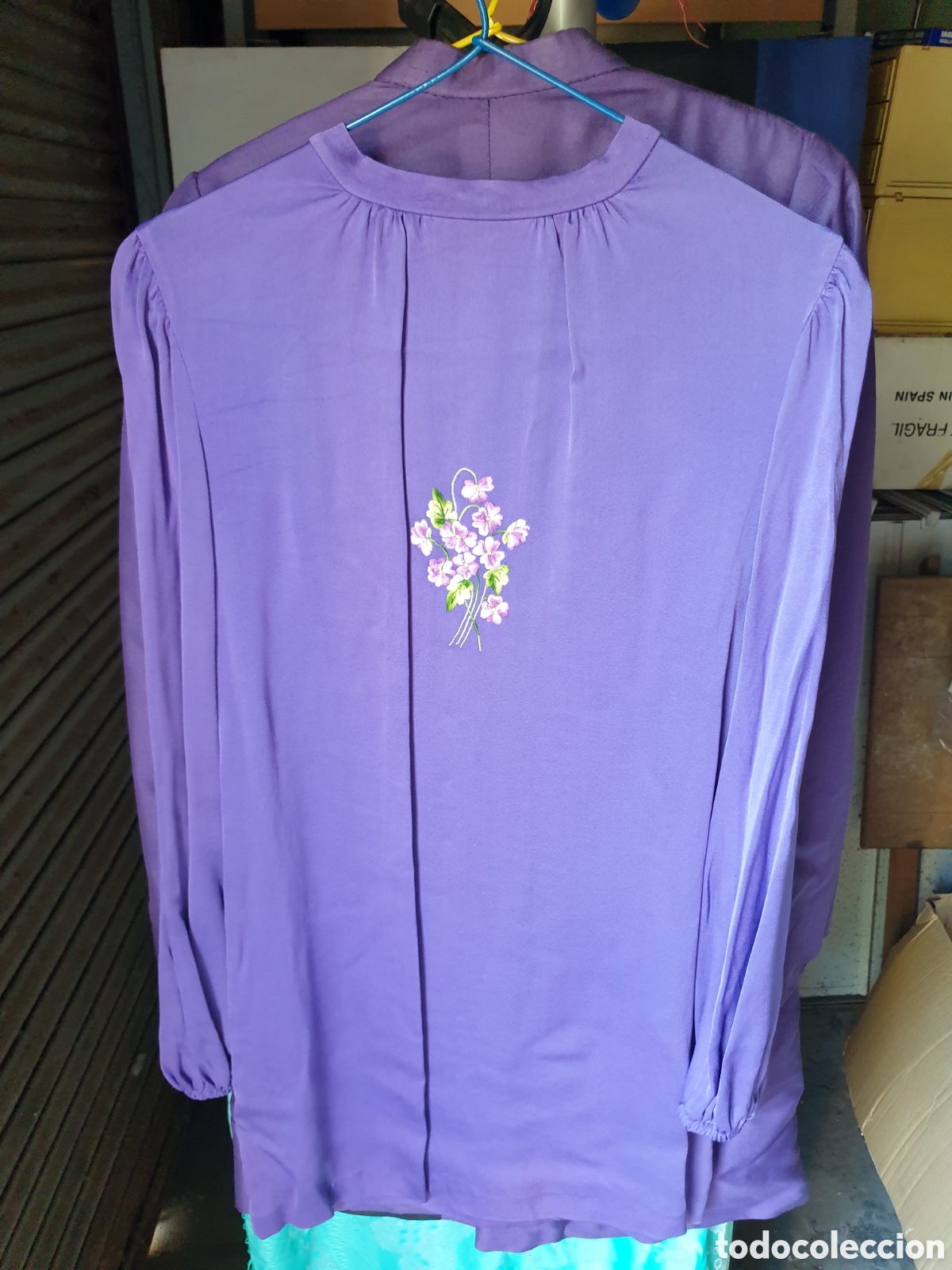 Vintage: CONJUNTO BLUSA CHAQUETA - Foto 5
