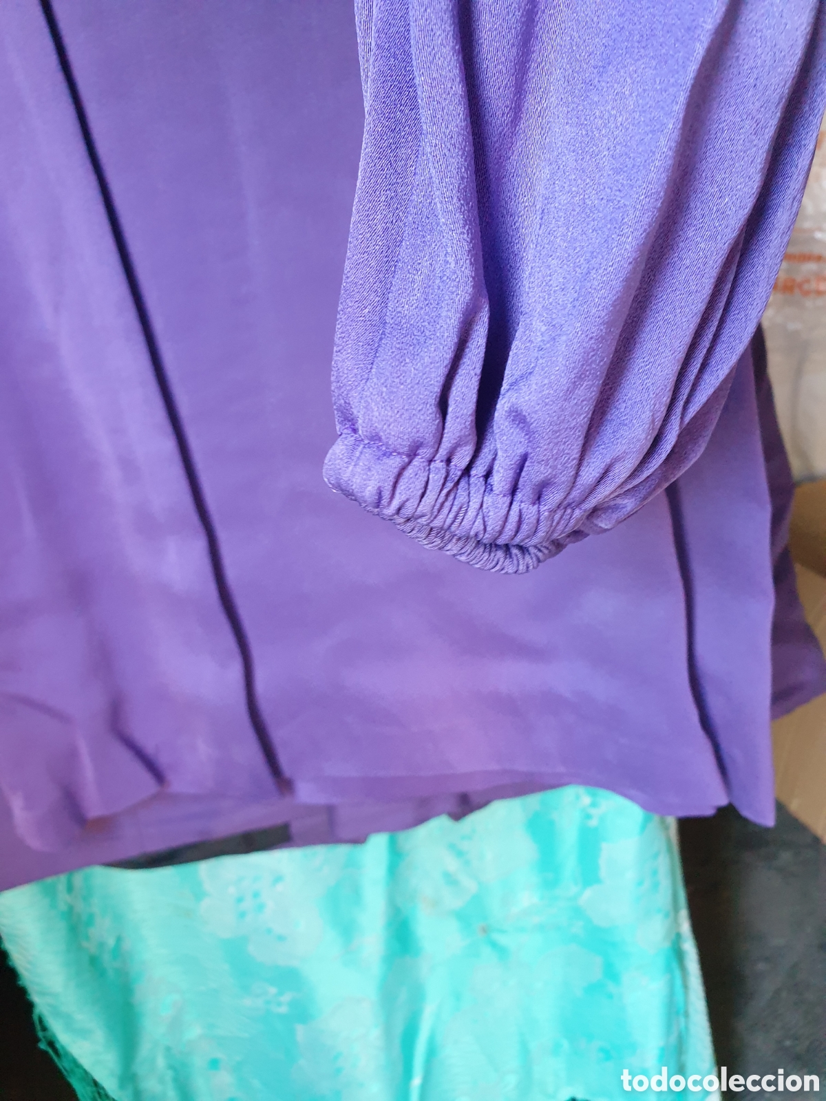 Vintage: CONJUNTO BLUSA CHAQUETA - Foto 6